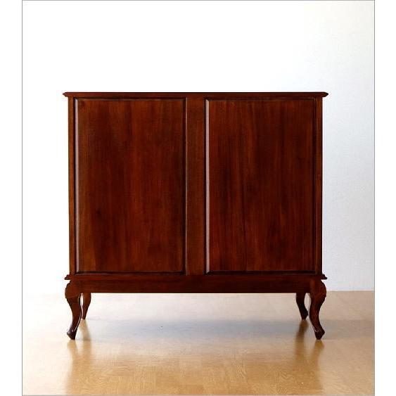 チェスト おしゃれ アンティーク 4段 木製 猫脚 収納チェスト リビング