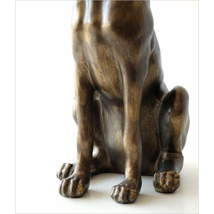 ドーベルマン 置物 犬 リアル オブジェ 玄関 ウェルカム おしゃれ 高さ