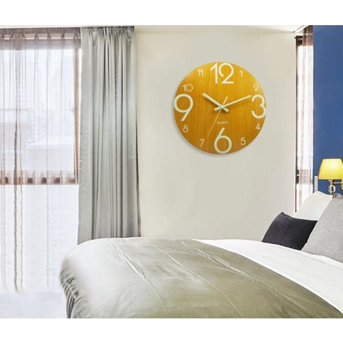 在庫処分セール】 壁掛け時計 夜光 静音 シンプル おしゃれ かわいい