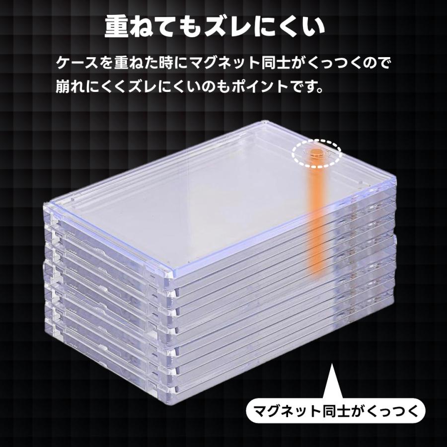 マグネットローダー ポケカ トレカケース 35pt クリア カード マグネットローダー ポケカ トレカケース 35pt クリア カード