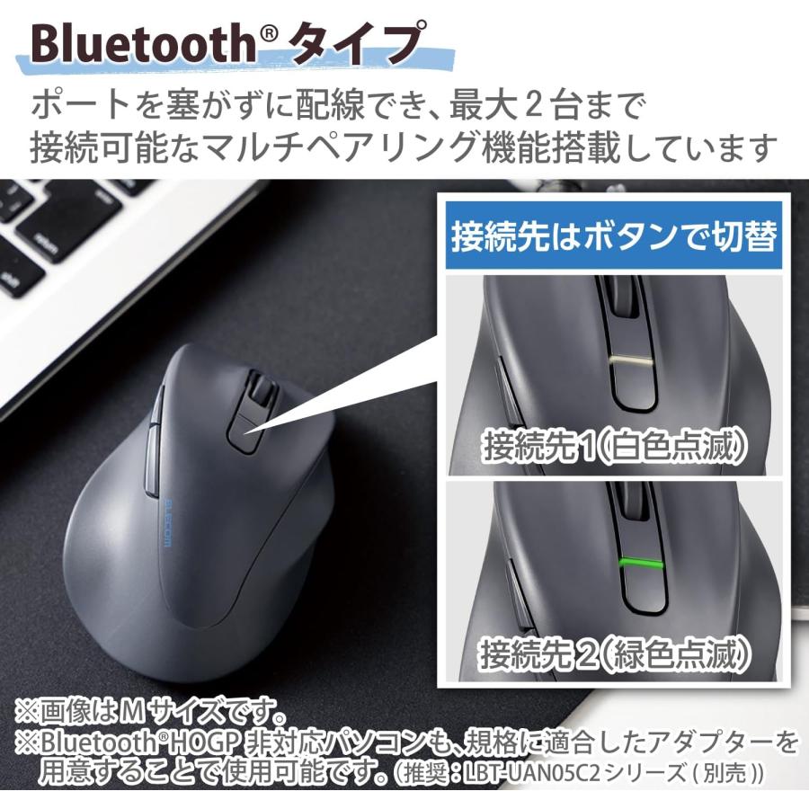 ELECOM（エレコム） マウス ワイヤレスマウス EX-G Bluetooth 静音 S