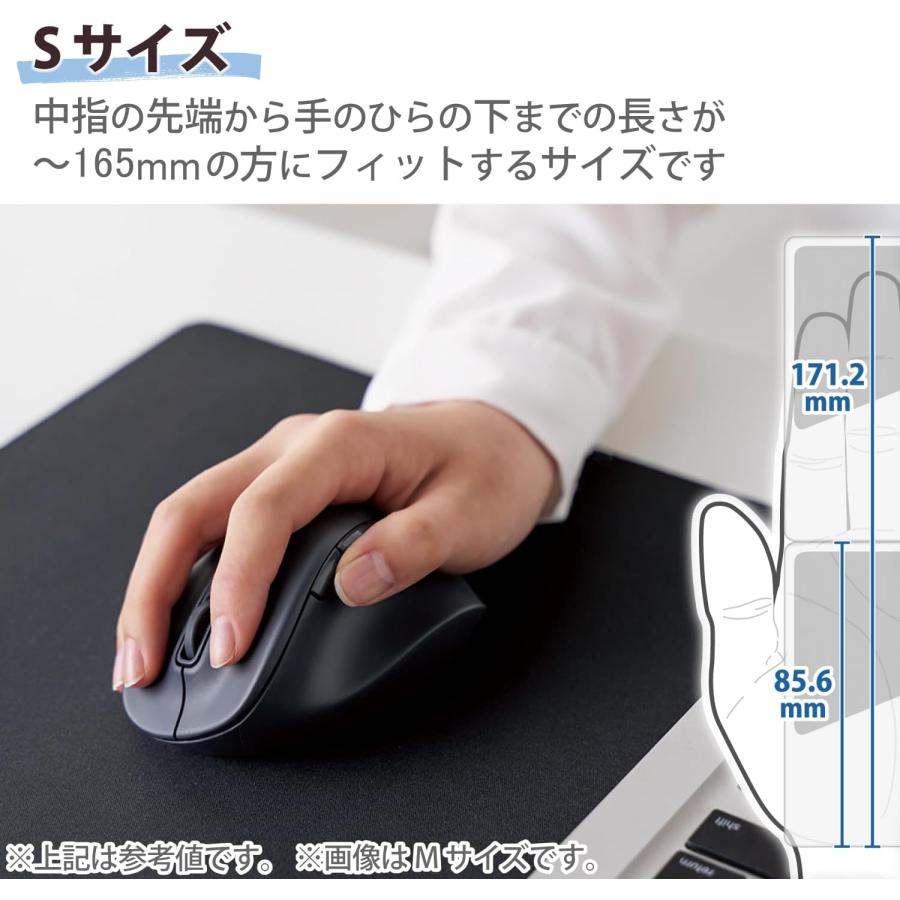 ELECOM（エレコム） マウス ワイヤレスマウス EX-G 無線2.4GHz 静音 S