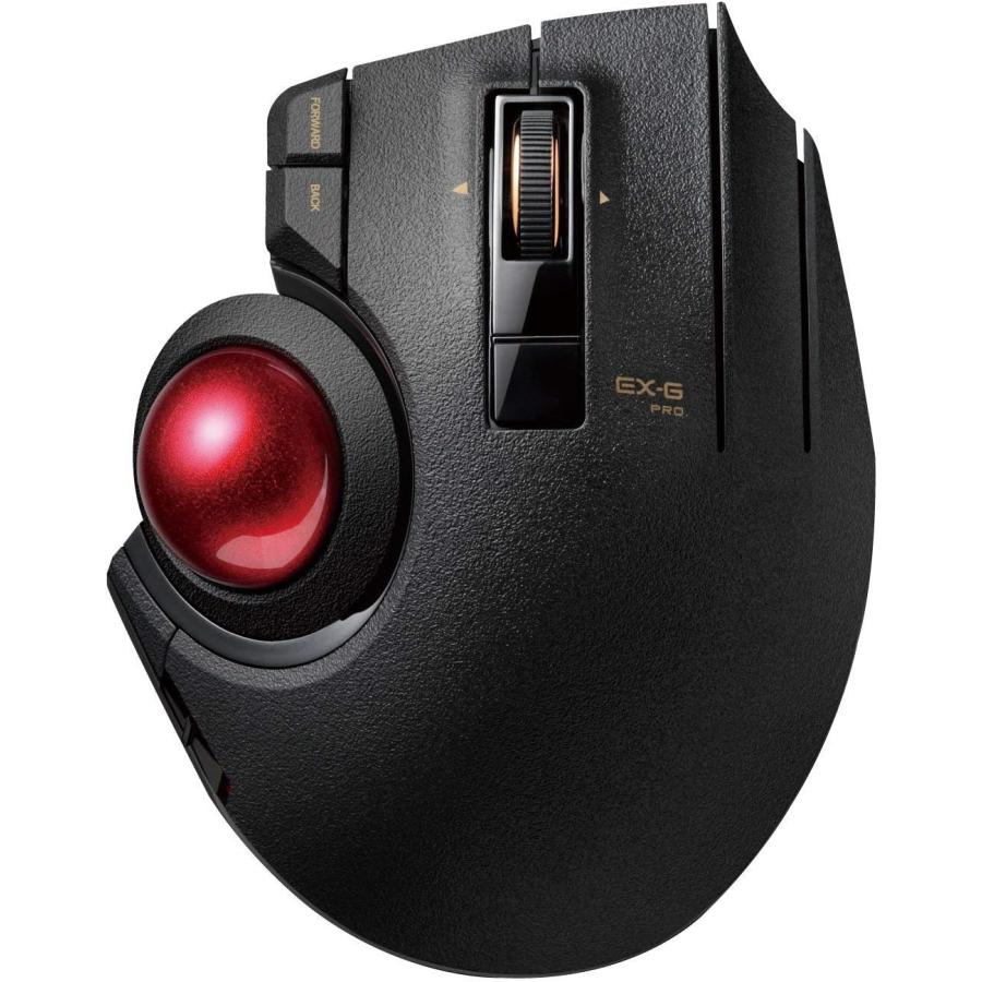 ELECOM（エレコム） ワイヤレス トラックボール マウス 親指 8ボタン