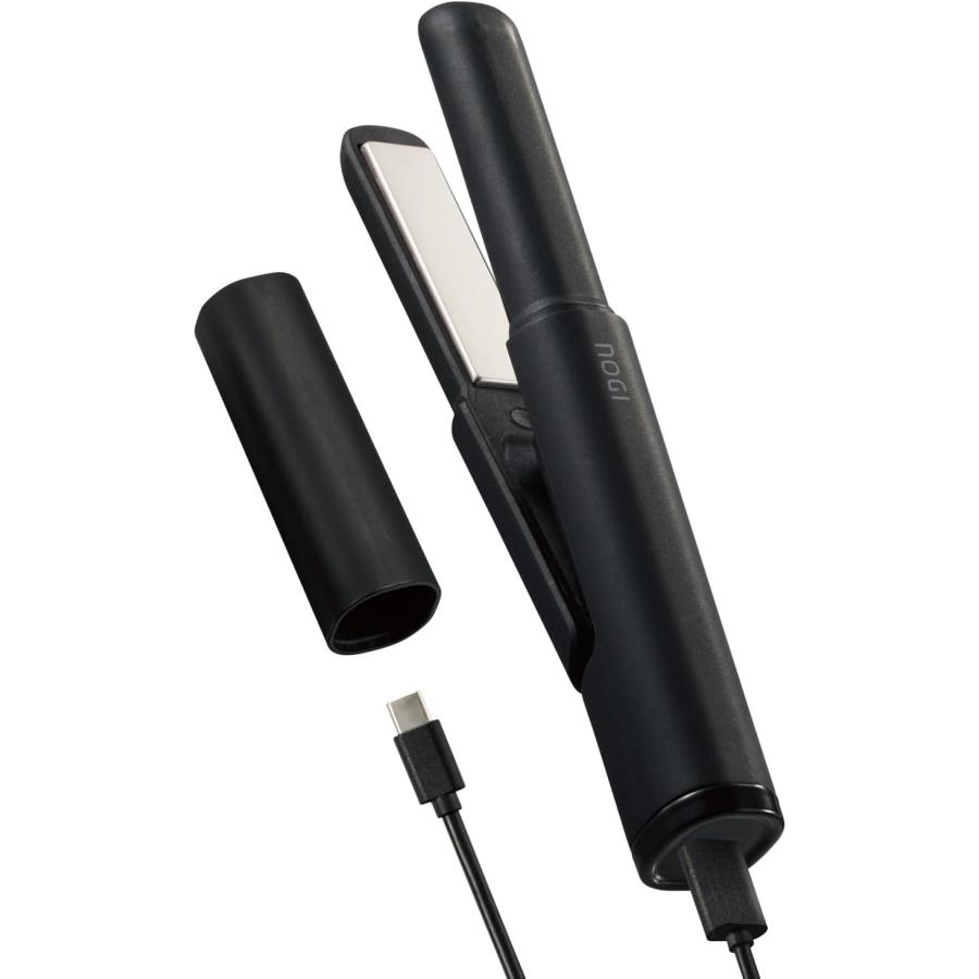 ELECOM（エレコム） NOGI ヘアアイロン USB給電 14mm 持ち運び 3段階