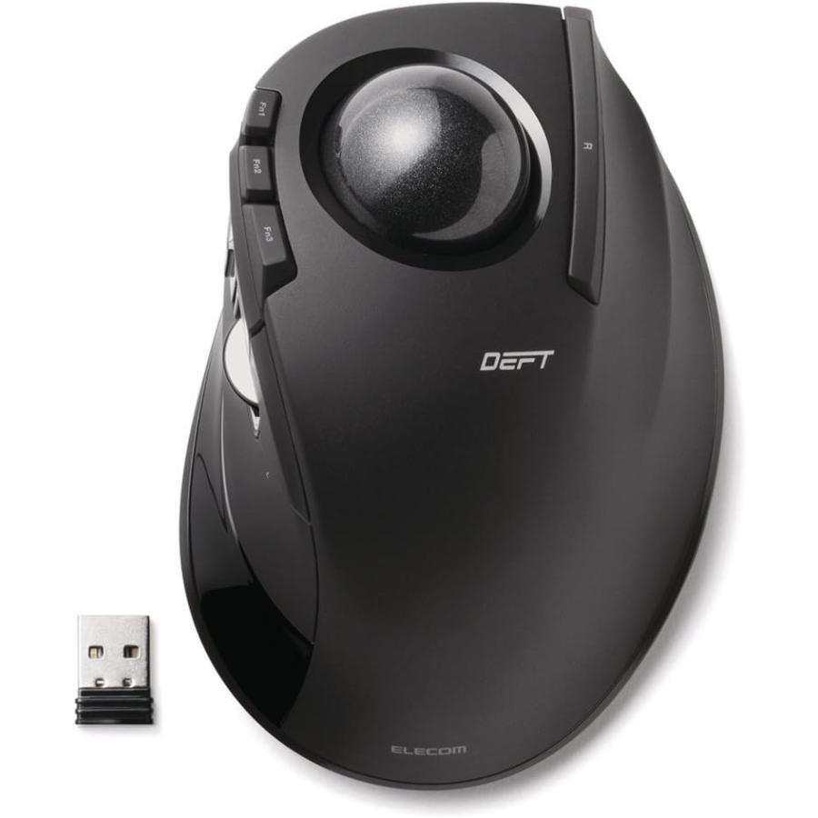 ELECOM（エレコム） トラックボールマウス 人差し指 8ボタン チルト 