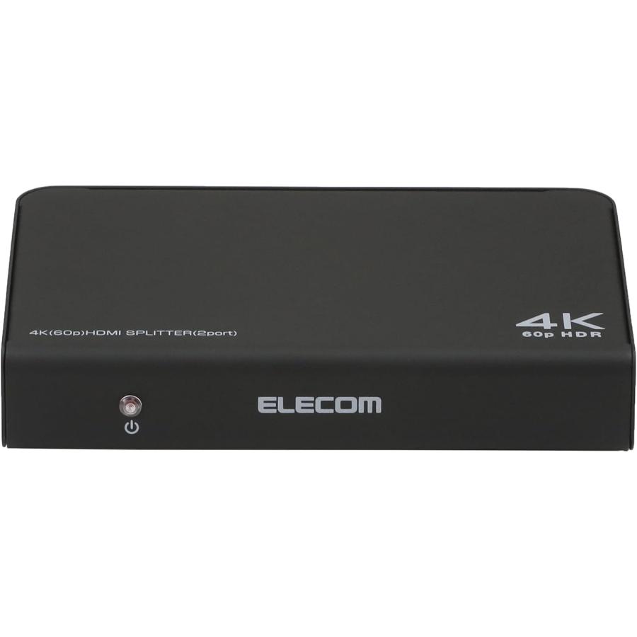 ELECOM（エレコム） HDMI分配器 4K 60Hz(18Gbps) 1入力 2出力 HDCP2.2