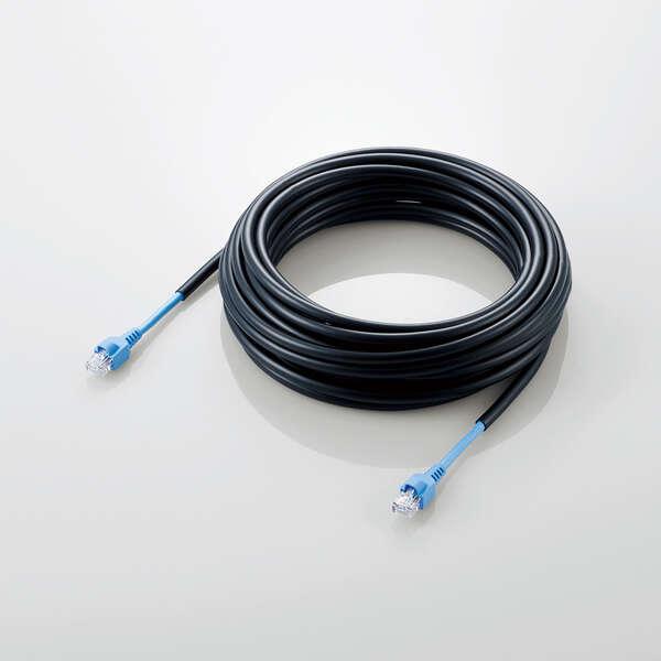 ELECOM（エレコム） LANケーブル 30m 爪折れ防止保護カバー 屋外対応