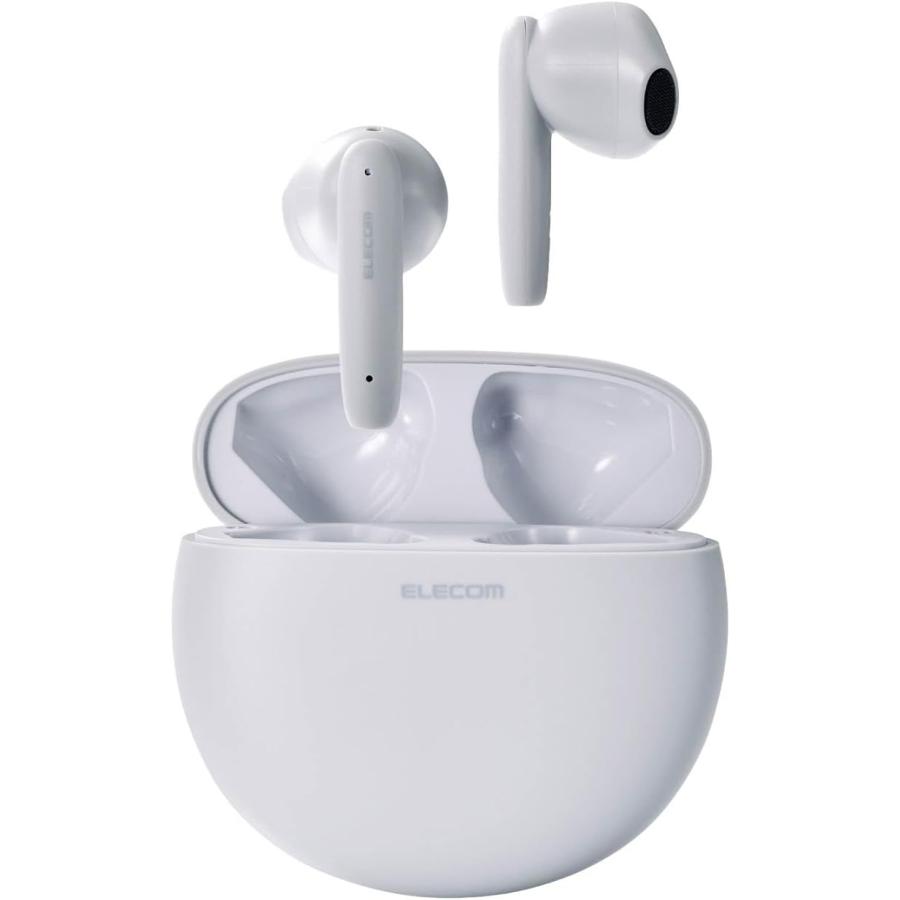 エレコム ワイヤレスイヤホン イヤホン bluetooth 5.3 タッチ