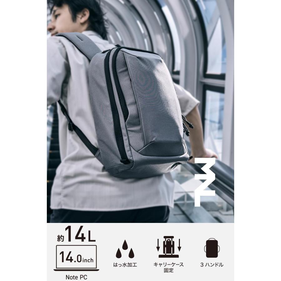 ELECOM（エレコム） バックパック MNL CITY PACK Lite CORDURA recor