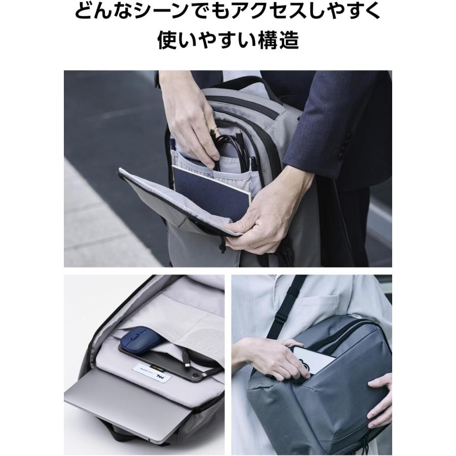 ELECOM（エレコム） バックパック MNL CITY PACK Lite CORDURA recor 