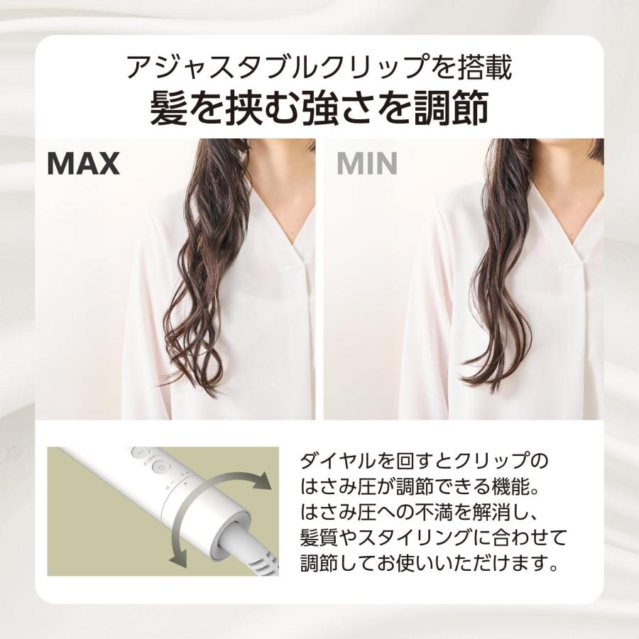 テスコム（TESCOM） ヘアアイロン コテ 32mm マイナスイオン シルク