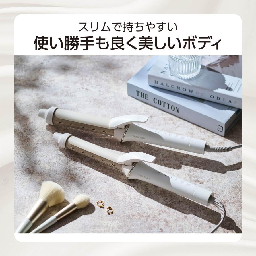 テスコム（TESCOM） ヘアアイロン コテ 32mm マイナスイオン シルク