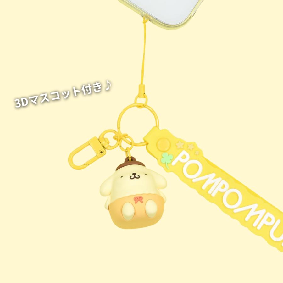 大セール‼️【新品・未使用】ポムポムプリン　for you マスコット　ストラップ gourmandise（グルマンディーズ） サンリオキャラクターズ 3D