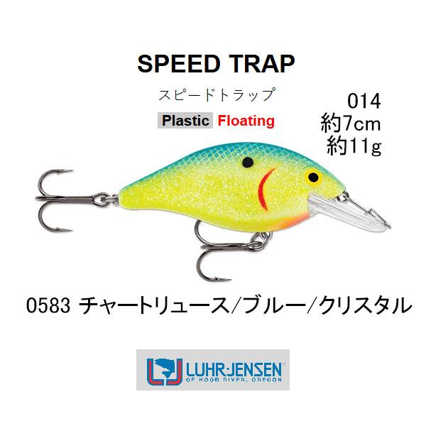 ルーハージェンセン スピードトラップ 6594-014 (約7cm・約11g