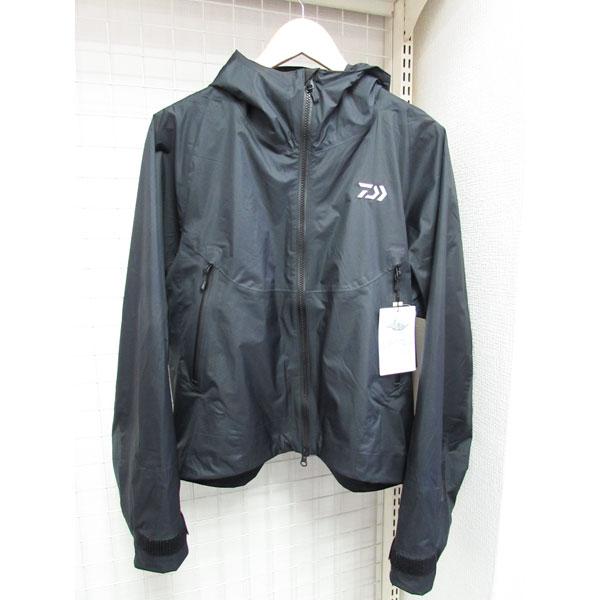 【中古未使用品※タグ付き】ダイワ　RAINMAX ライトショートレインジャケット DR-3926J ブラック　サイズ：2XL