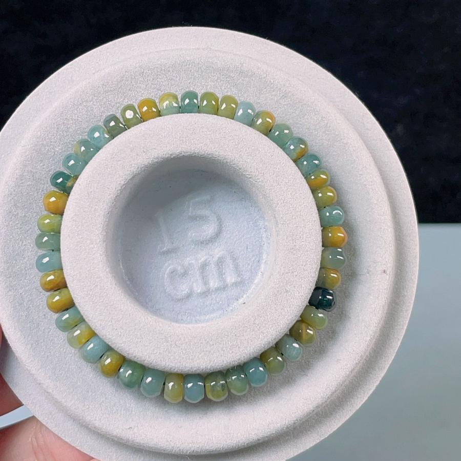 PROME ミャンマー工場直販 天然A貨 油青翡翠 ヒスイ 硬玉 ジェダイド 