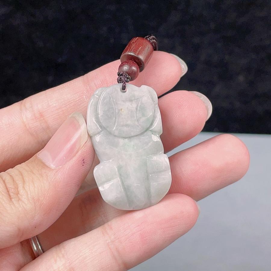 PROME ミャンマー工場直販 天然A貨 若草翡翠 ヒスイ 硬玉 ジェダイド  