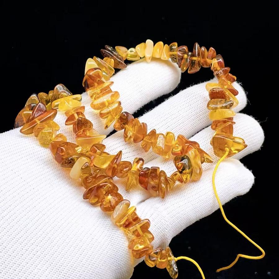 PROME 天然石・高品質・フラワーアンバー・花琥珀・バルティック 