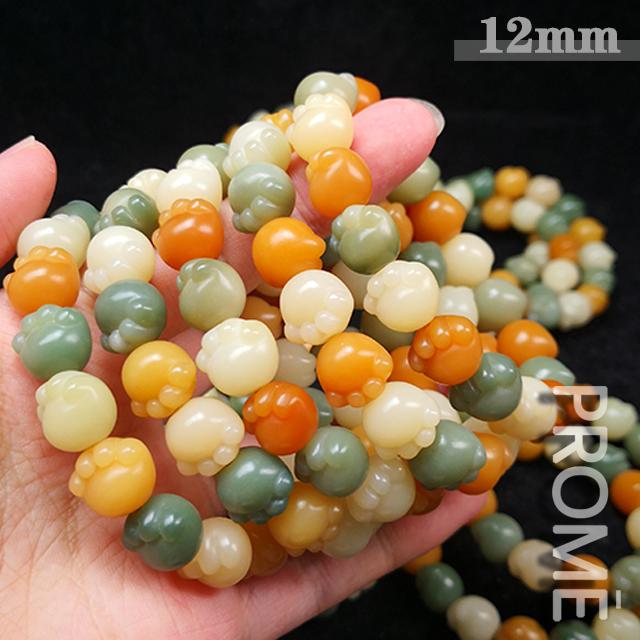 PROME 菩提根 貝多羅樹(バイタラジュ) 12mm ブレスレット 念珠 PROME 菩提根 貝多羅樹(バイタラジュ) 12mm ブレスレット 念珠
