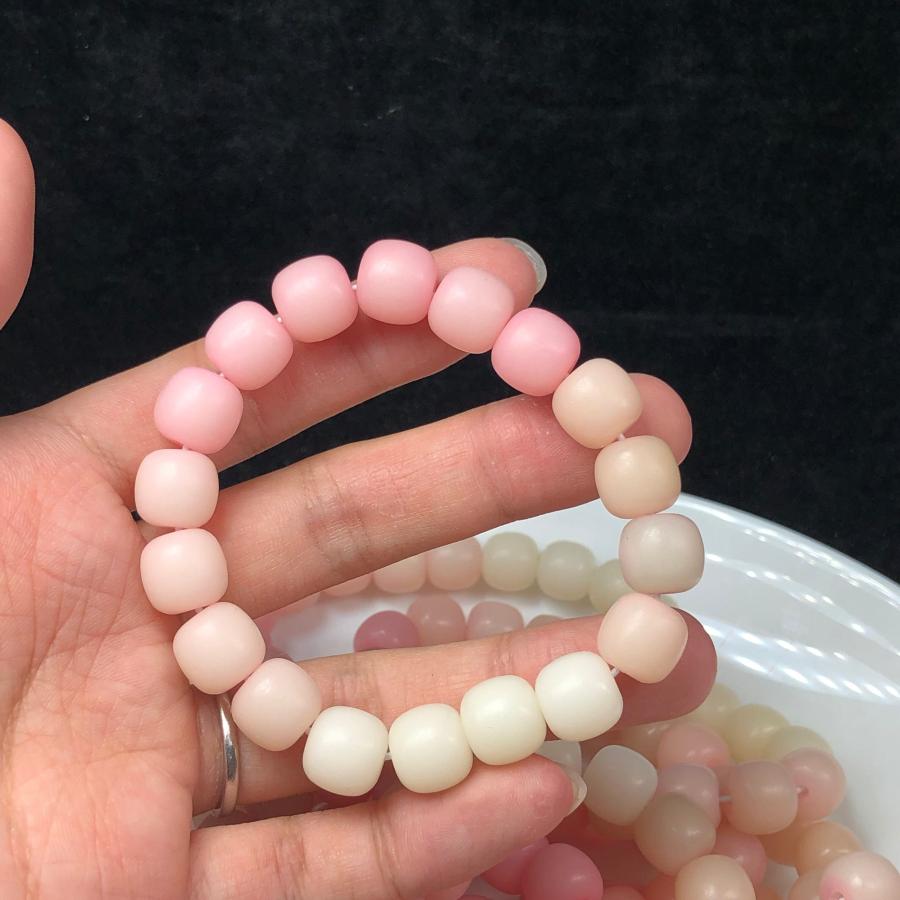 PROME 限定販売 天然石 染色 菩提根 貝多羅樹(バイタラジュ