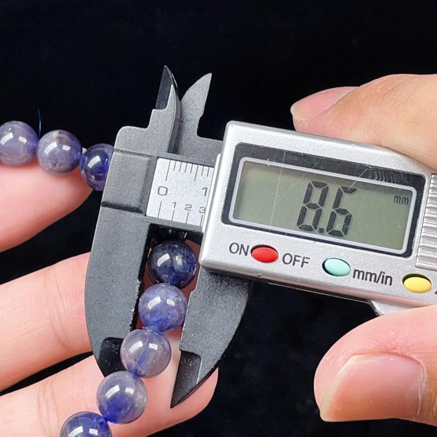PROME 天然石 一点物 アイオライトサンストーン ブレスレット NO