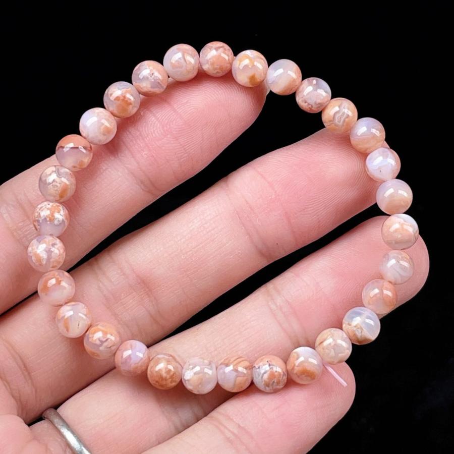 PROME 天然石 一点物 クラックアラシャン（爆裂アラシャン）ピンク