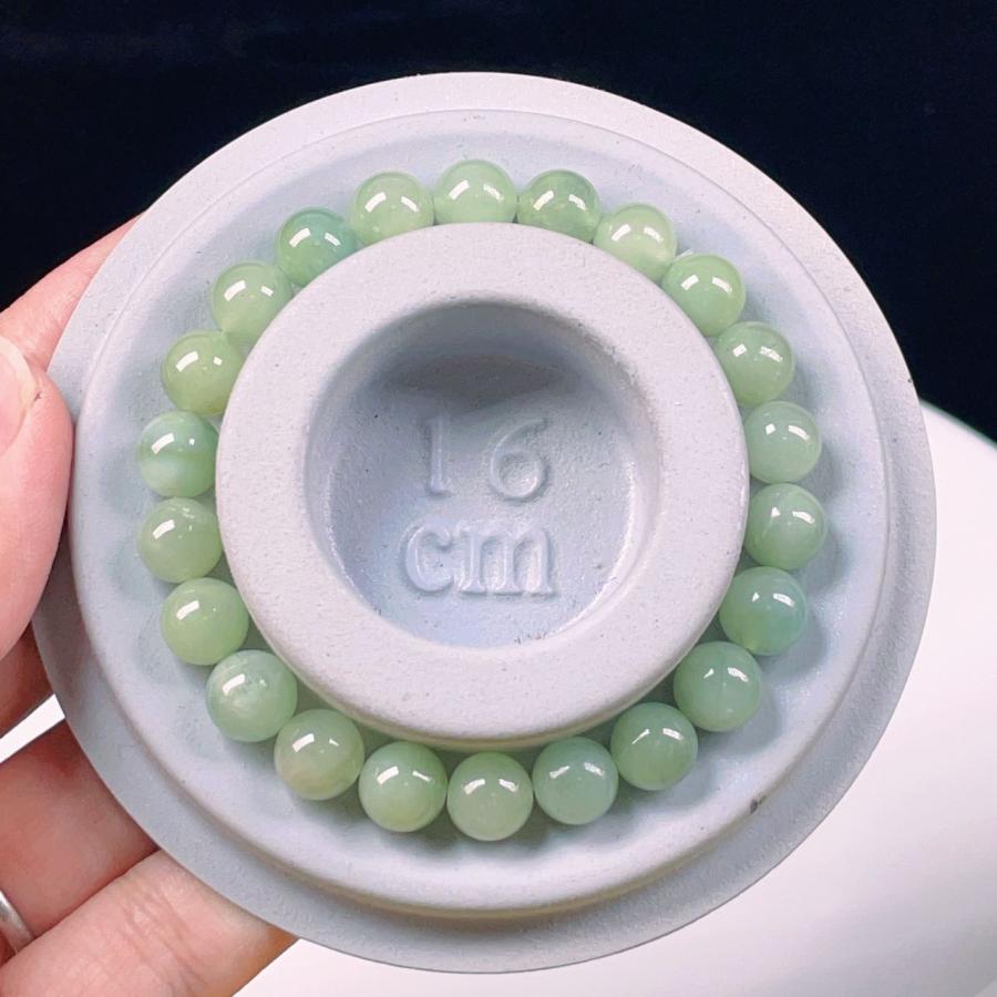 グリーンアクアマリン　ブレスレット PROME 天然石 一点物 グリーンアクアマリン （鉱物名:緑柱石