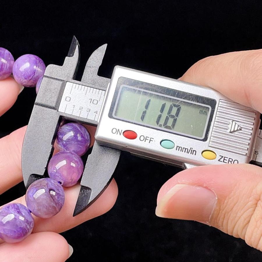 チャロアイト 帝王紫 最高品質 13mm 【公式通販】