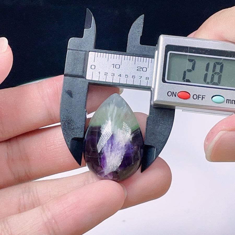 PROME 天然石 一点物 エンジェル フェザー フローライト NO