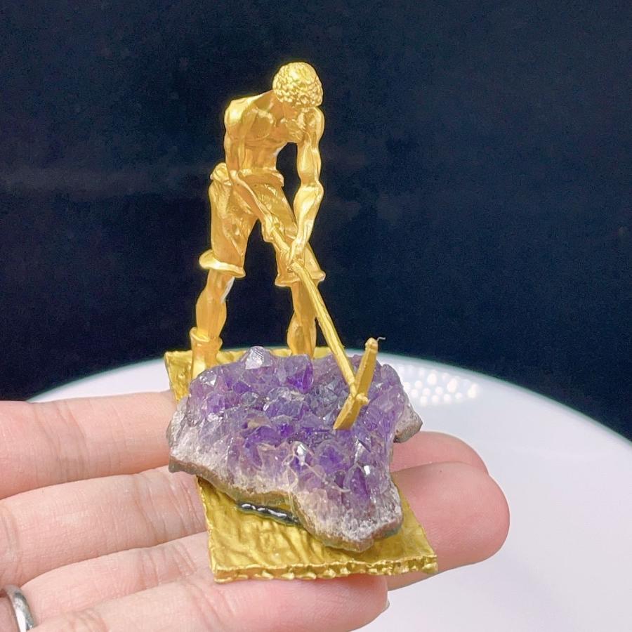 アクセサリー ⭐️天然⭐️ピンクオパール ウルグアイ産アメジスト原石