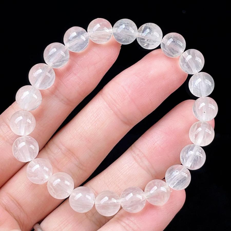 PROME 天然石 一点物 ニードルインフローライト ブレスレット NO