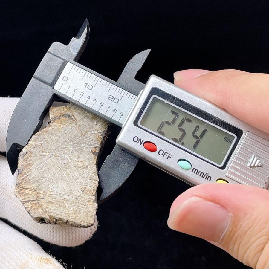 ムオニオナルスタ隕石 標本 PROME【日本彩珠宝研究所鑑別済み】ムオニオナルスタ・鉄質隕石