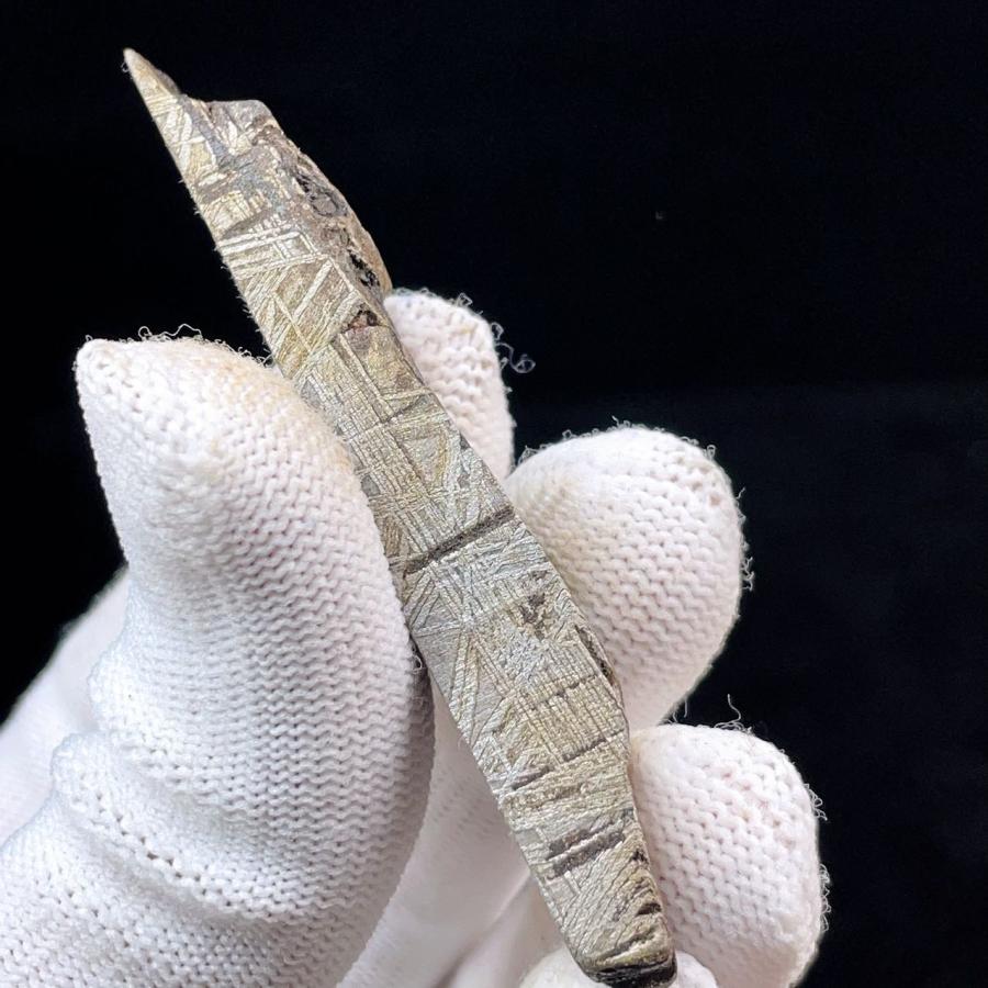 PROME【日本彩珠宝研究所鑑別済み】ムオニオナルスタ・鉄質隕石