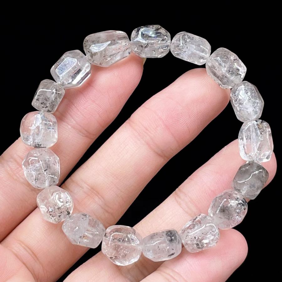 PROME 天然石 一点物 特別仕様品・エレスチャルクォーツ・骸骨水晶 