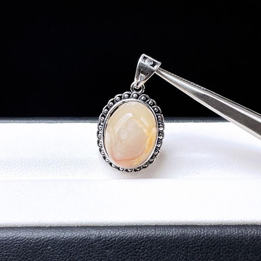 PROME 天然石 一点物 特別仕様品・桜瑪瑙・チェリーブロッサムアゲート 