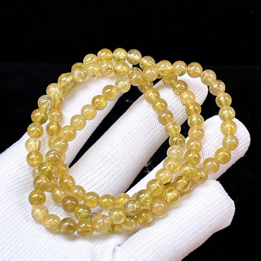 PROME 天然石 一点物・希少鉱・イェローアパタイト・スリランカ産・三  