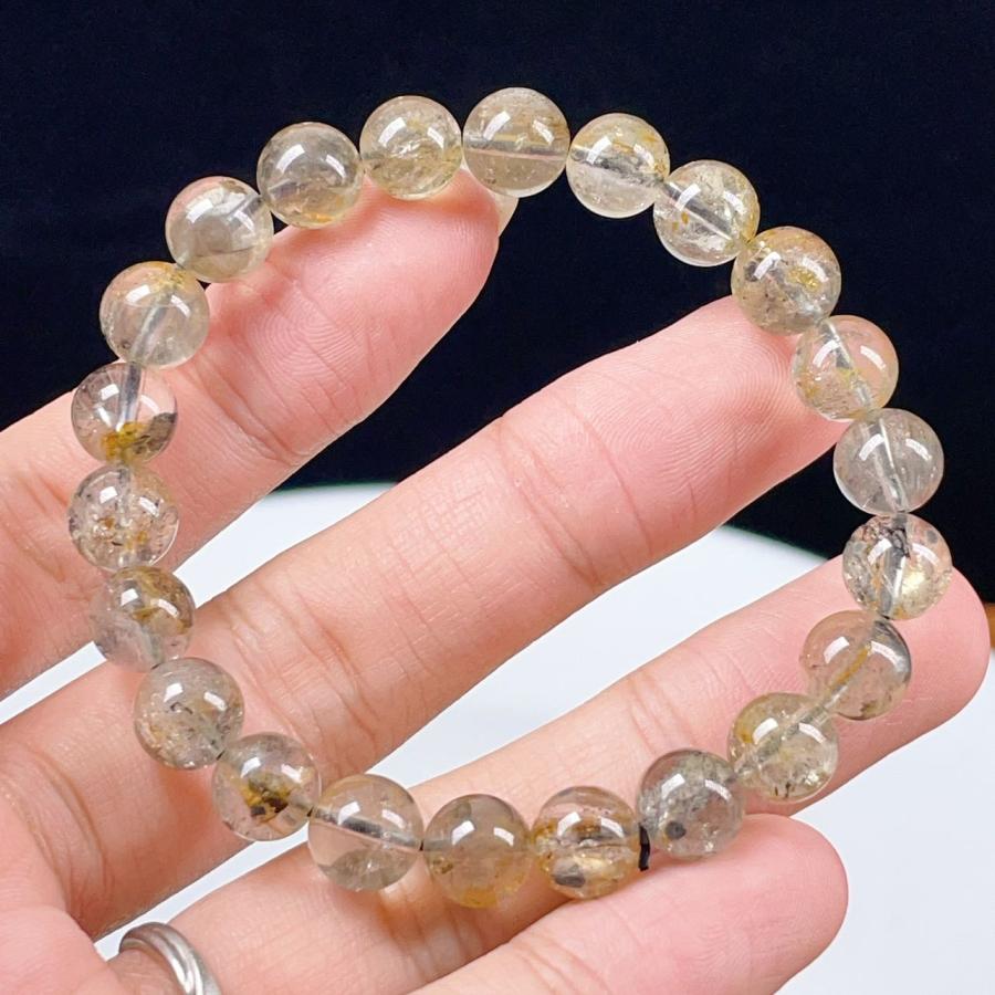 PROME 天然石 一点物 希少性 エレスチャルクォーツ 骸骨水晶