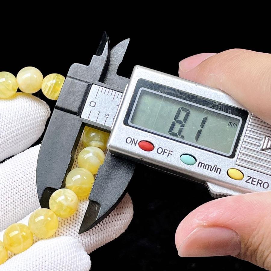 PROME 天然石 一点物 イェローオパール・タンザニア産 ブレスレット NO 