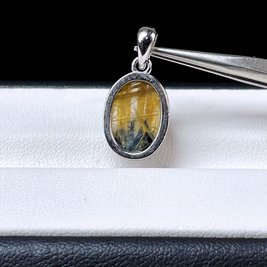 ルチルクォーツ ペンダント ジェムストーン