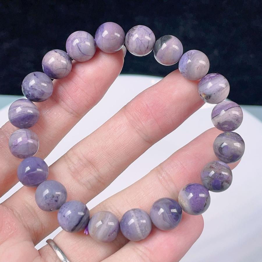 PROME 天然石 一点物 ロシア産 マッシブバンデッドフローライト 