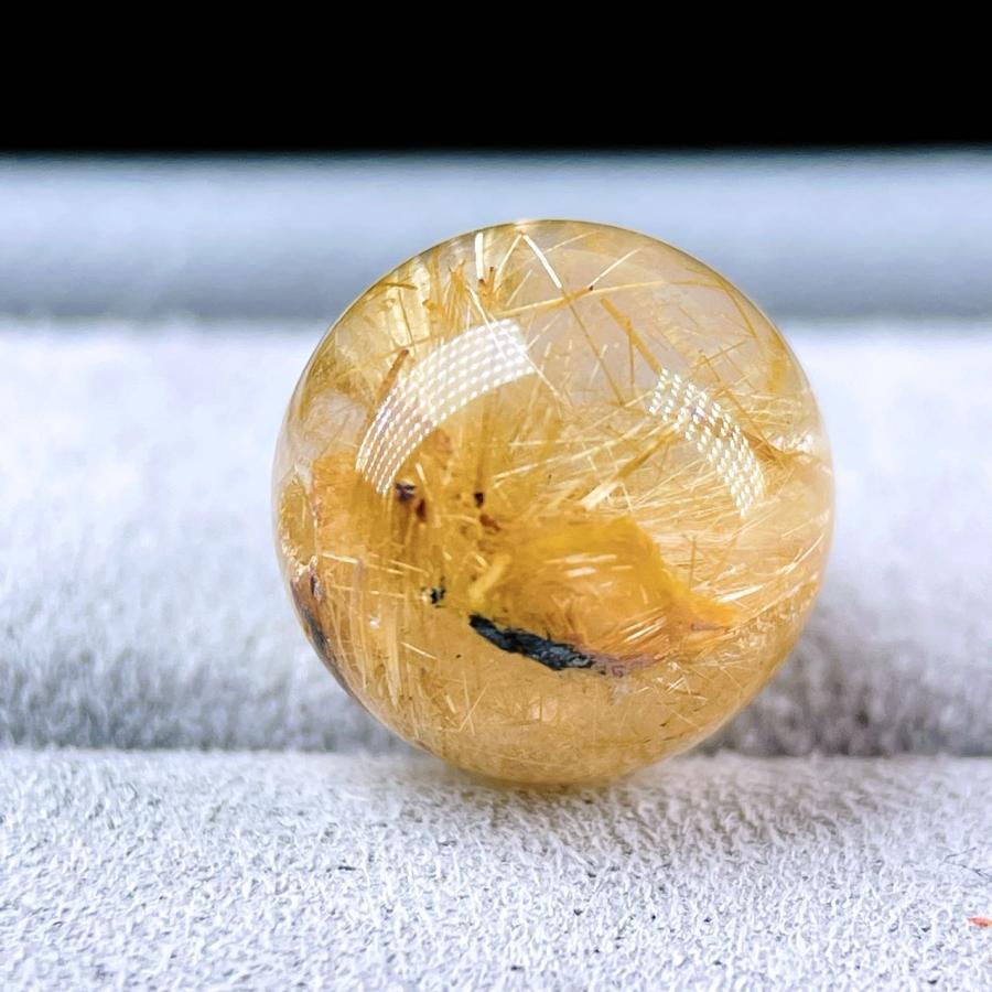 【専用】高品質✿ キラキラ❀美品✿天然石ゴールドルチル約13㍉ 透明度高い13mm級ゴールドルチルクォーツ｜11月10日新着 | premium