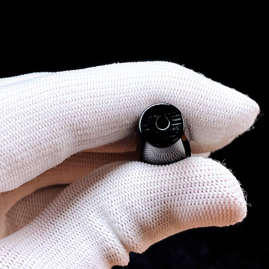 PROME 天然石・一点物・天珠・【60x13mm】天眼石・バンデッドアゲート 
