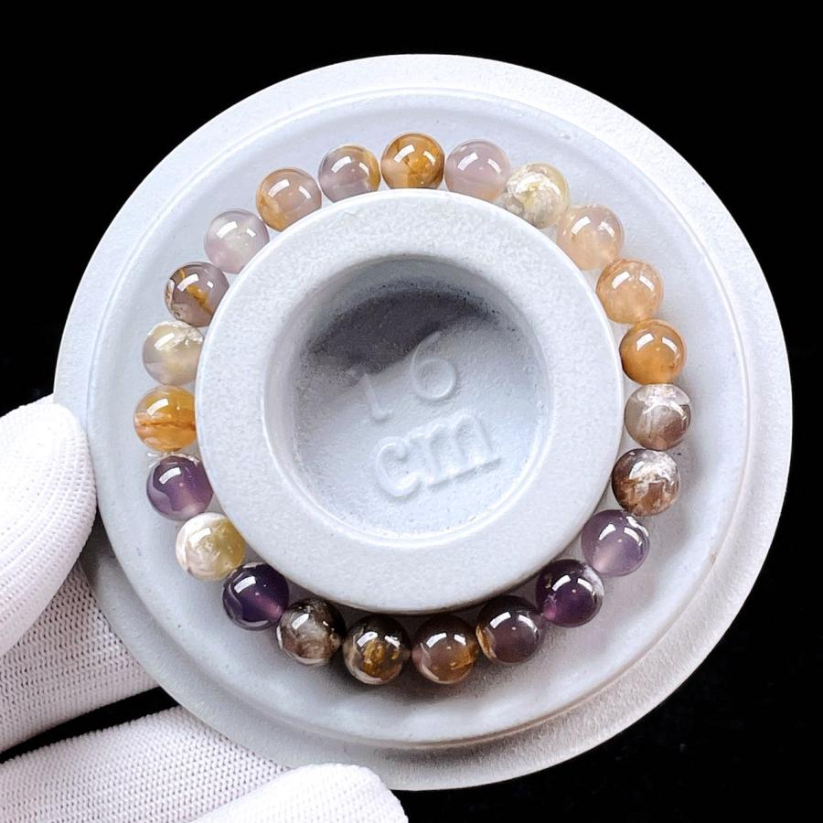 PROME 天然石 一点物・希少品・パープルカルセドニー・バイオレット 
