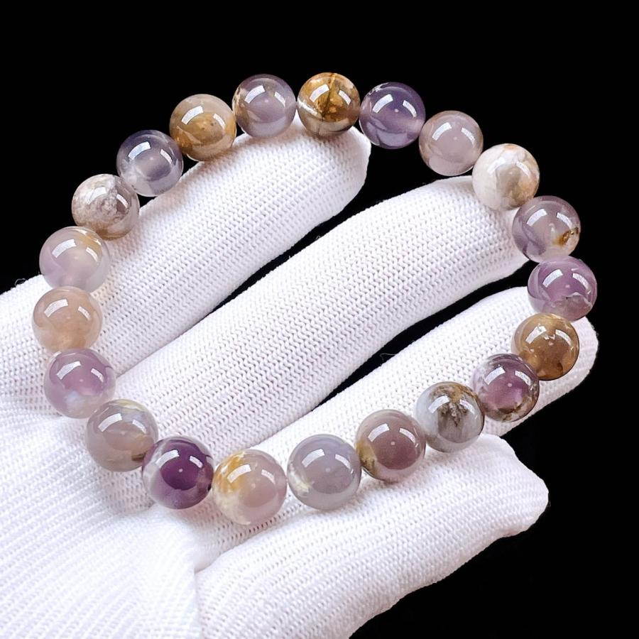 PROME 天然石 一点物・希少品・パープルカルセドニー・バイオレット 