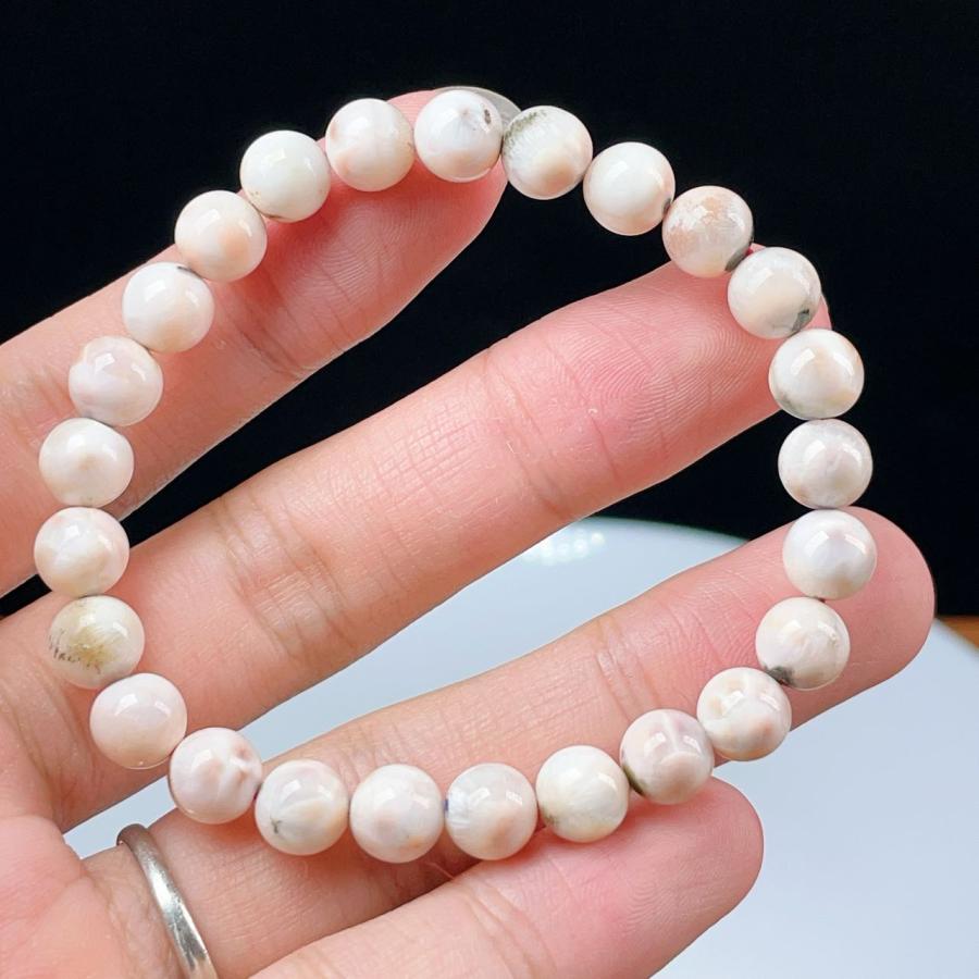 PROME 天然石 一点物 希少性 珍しく トムソナイト(ピンク PROME 天然石 一点物 希少性 珍しく トムソナイト(ピンク