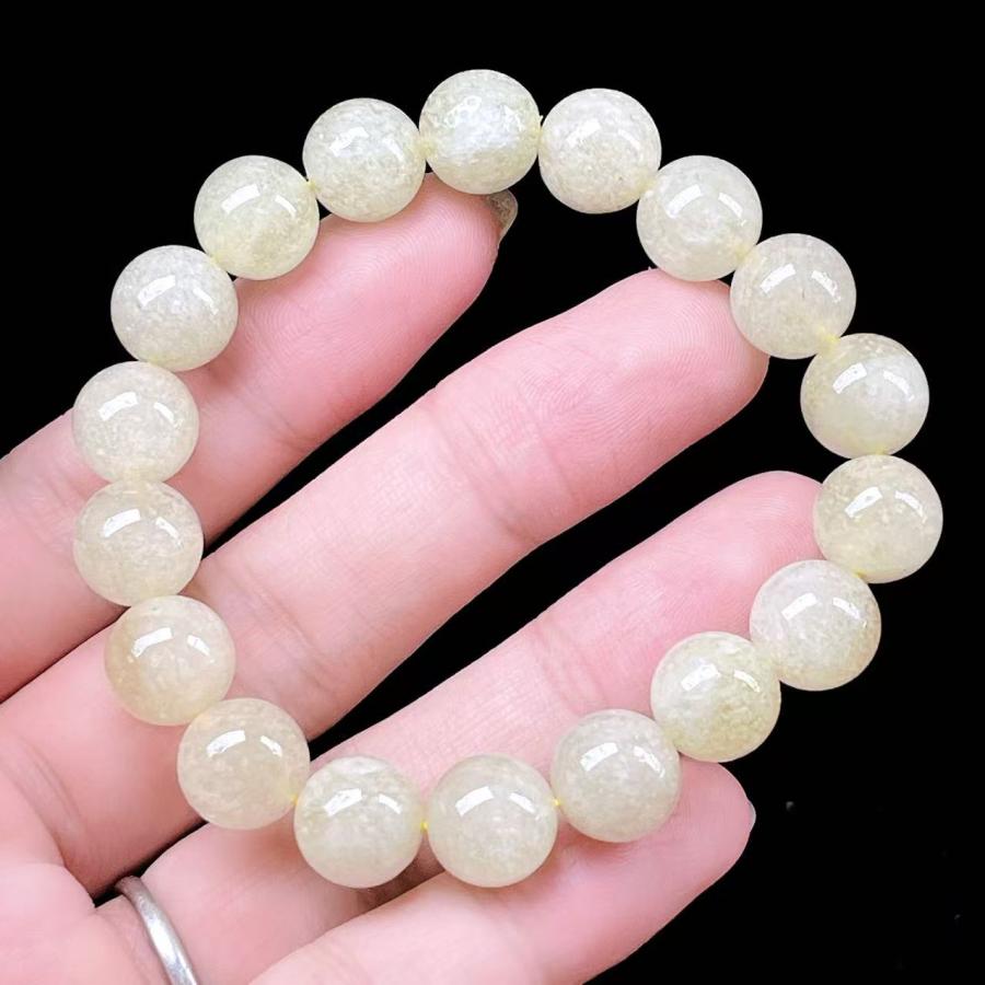 ⭐人気商品⭐希少⭐リビアングラス キューブカット ブレスレット