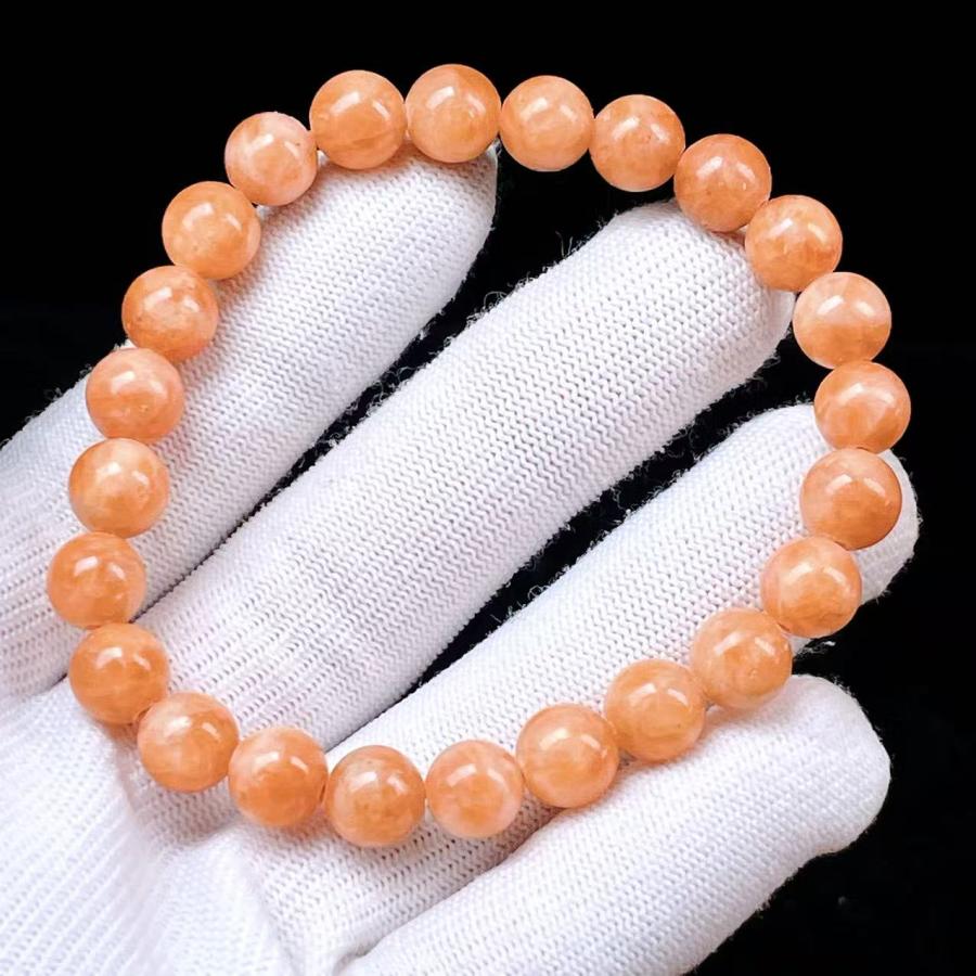 PROME 天然石 一点物・オレンジカルサイト・オレンジカルサイトシリカ  