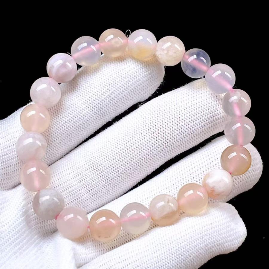 【健康・長寿・子宝】虹！瑪瑙ハート・カルサイト共生⭐️ジォード薄いピンク⭐️N166 健康・長寿・子宝】虹！瑪瑙ハート・カルサイト共生⭐️ジォード薄い