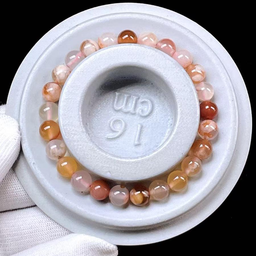 レア＆高品質◎ ブルー桜瑪瑙パーム 4点セットfromマダガスカル 2025年