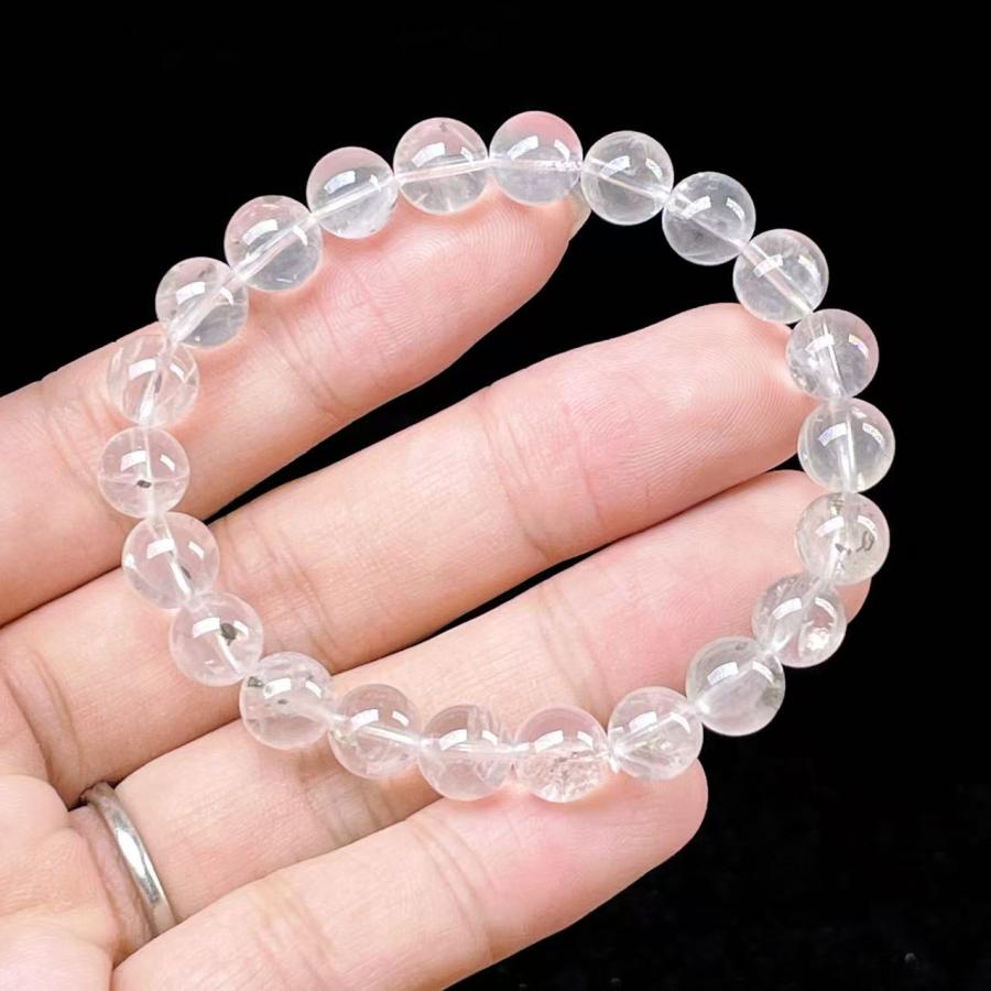 PROME 天然石 一点物・高品質・透明体・希少鉱・黄鉄鉱入り水晶